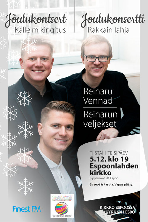 Vironkielinen joulukonsertti: Kalleim kingitus - Rakkain lahja Vironkielinen joulukonsertti: Kalleim kingitus - Rakkain lahja
