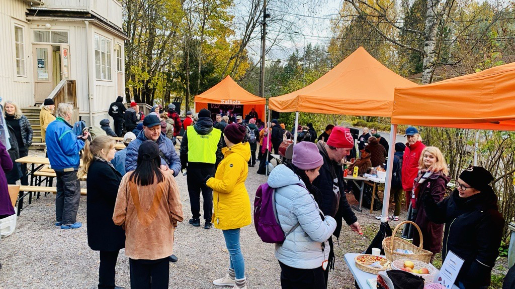 Night of the Homeless 2025 in Espoo.
