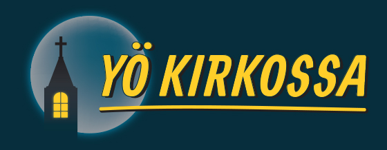 Yö kirkossa -logo.