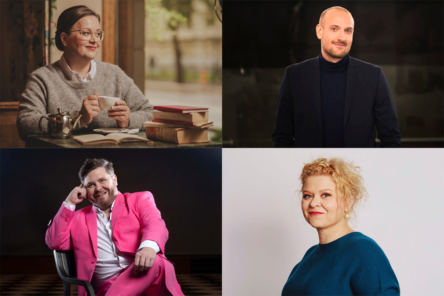 Kevään 2026 Kalajärven kirjailijailloissa esiintyvät kirjailijat: Anna-Riikka Carlson, Elli Salo, Max Seeck...