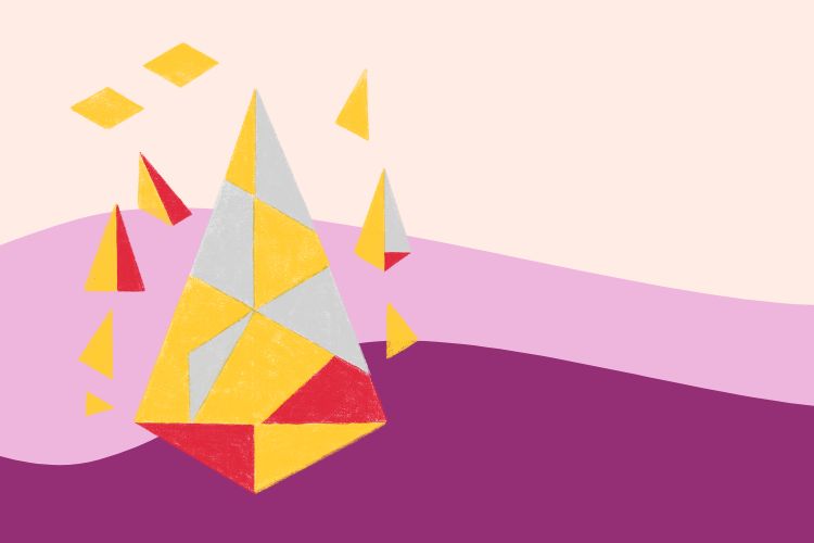 Personent Hodie - musiikillinen joulukuvaelma geometrinen kuvio