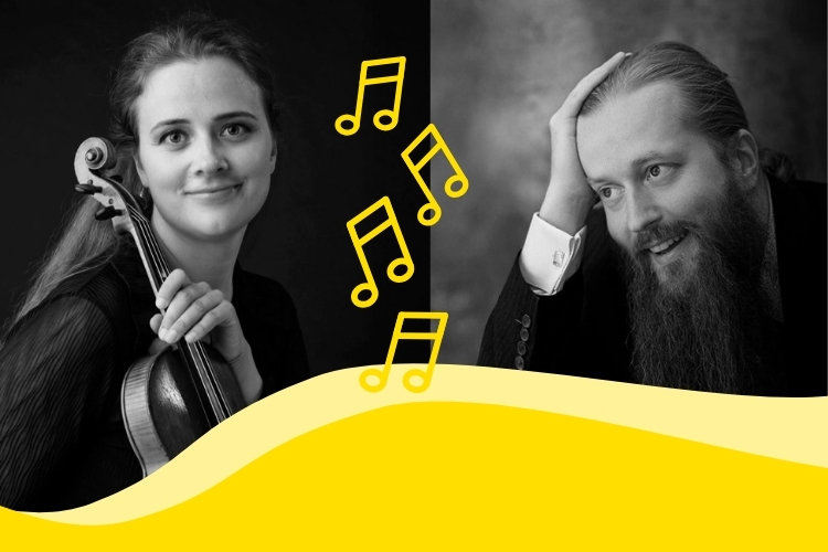 Frida Backman ja Gustav Nyström.