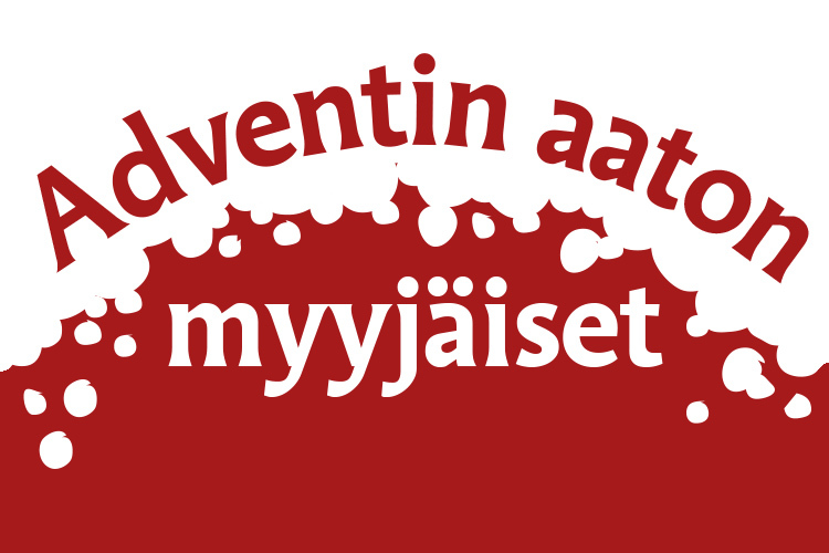 Adventin aaton myyjäiset Adventin aaton myyjäiset