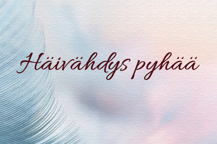 Häivähdys pyhää.
