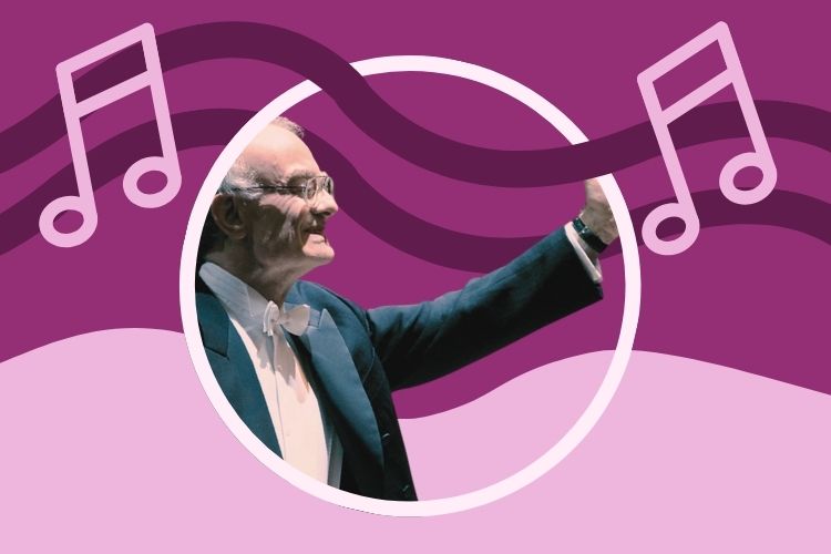 John Rutterin Requiem Kuvassa John Rutter.