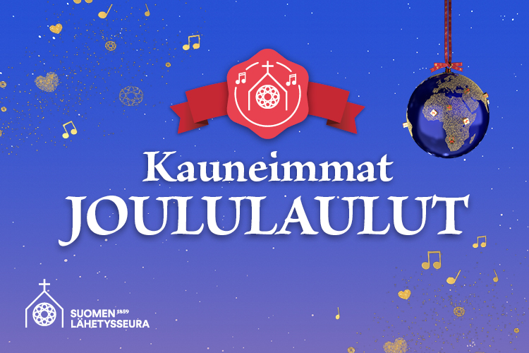 Kauneimmat joululaulut logo 2023.
