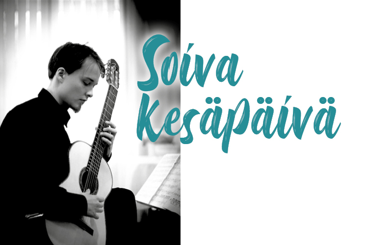 Soiva kesäpäivä - konsertti Kitaristi Santeri Rautiainen.