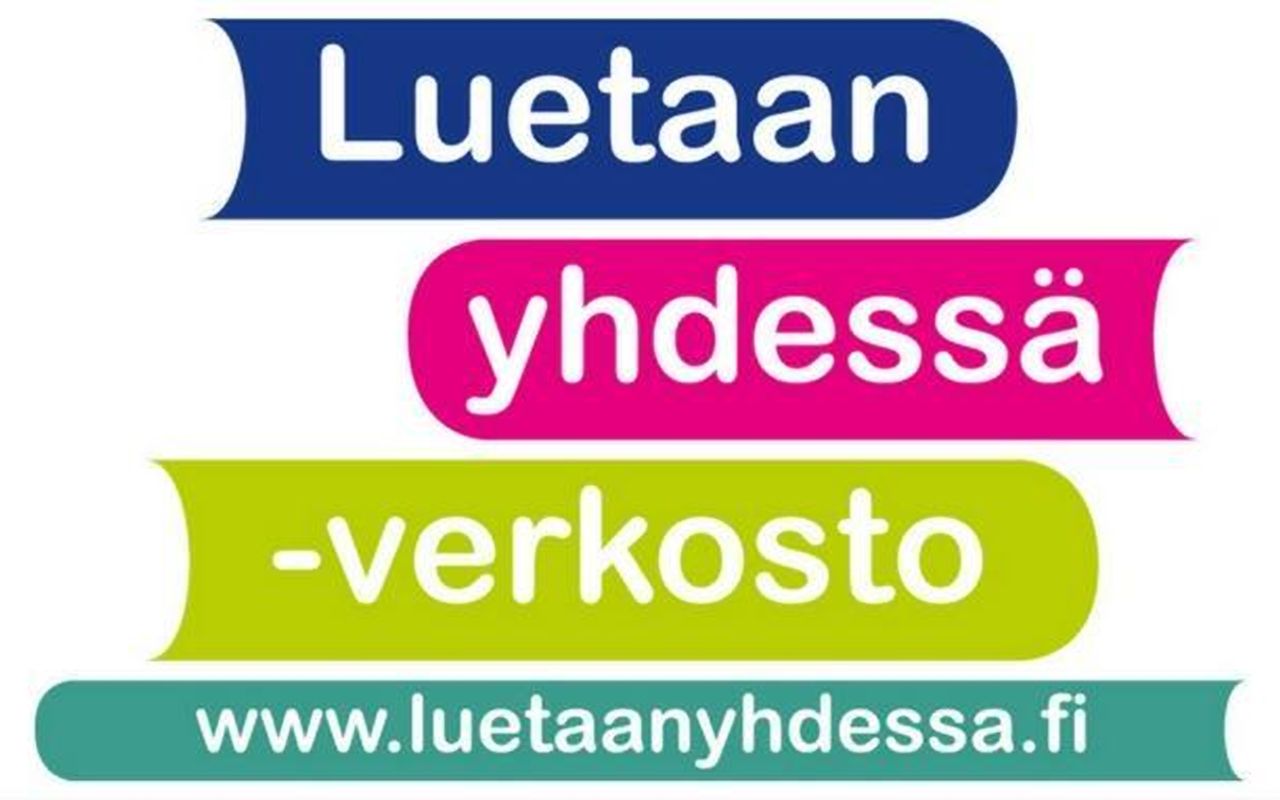 Suomenkielen opetusta/ Luetaan Yhdessä luetaan yhdessä verkoston logo