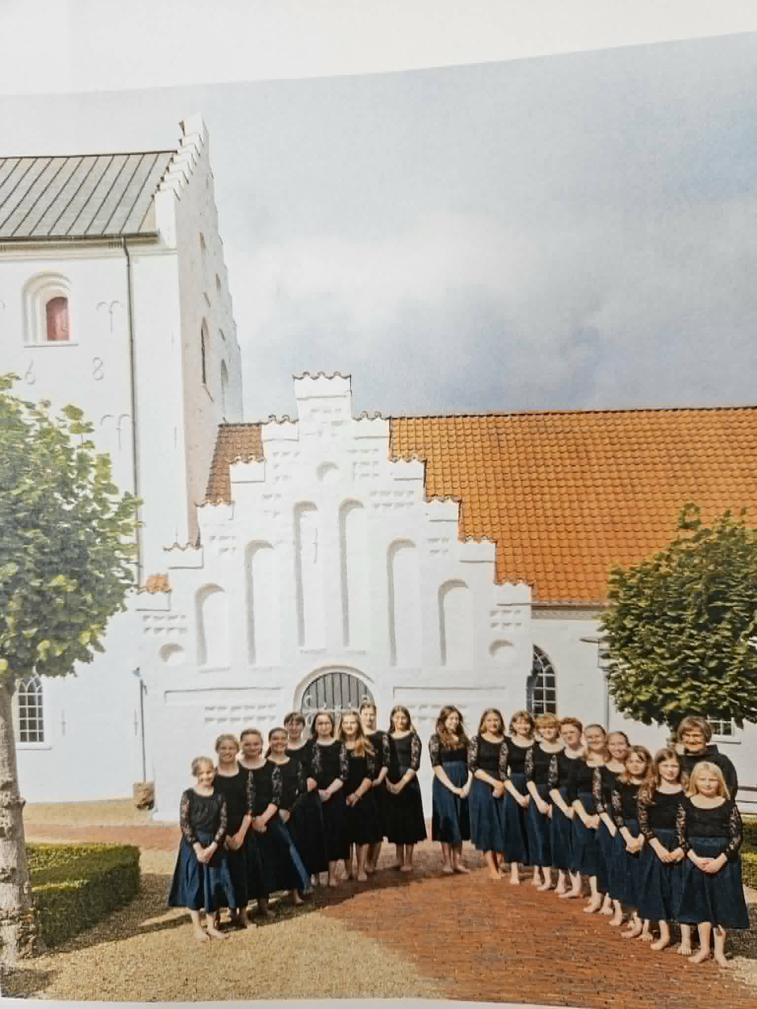 Tyttökuoro Taulov Kirkes Pigekör