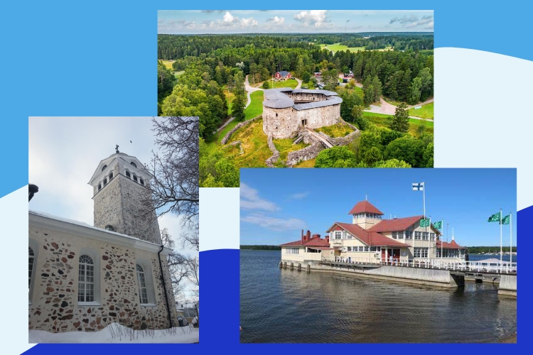 Aikuisten retki Raaseporiin la 17.5.2025 Kuvat Raaseporin linnasta, ravintola Knipanista ja Tammisaaren kirkosta.