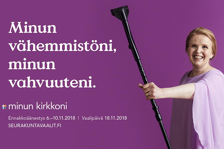 Seurakuntavaalien ennakkoäänestys Entressessä Seurakuntavaalien ennakkoäänestys Entressessä