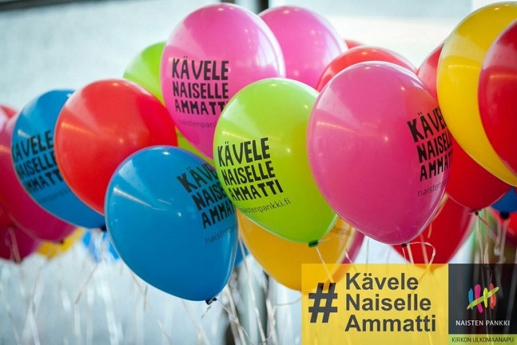 Kävele naiselle ammatti -tapahtuma Kävele naiselle ammatti -tapahtuma