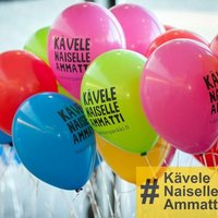 Kävele naiselle ammatti -tapahtuma