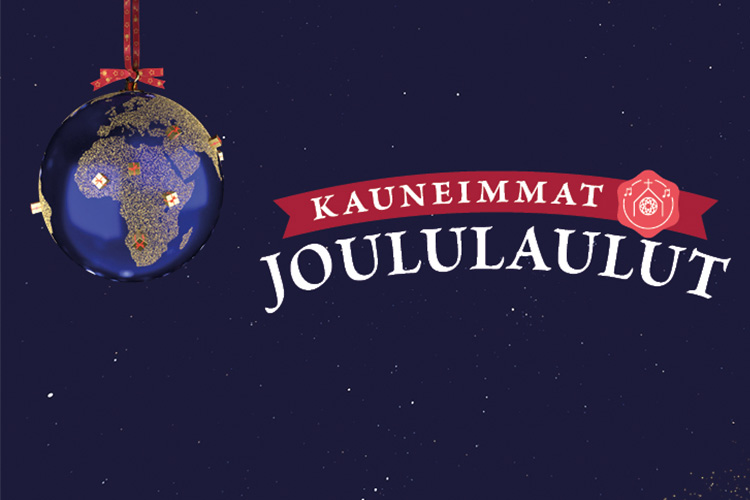 Kuvassa maapallojoulukoriste