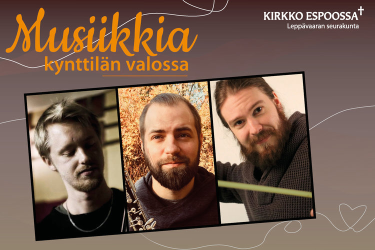 Musiikkia kynttilän valossa -Watercolors Musiikkia kynttilän valossa -Watercolors