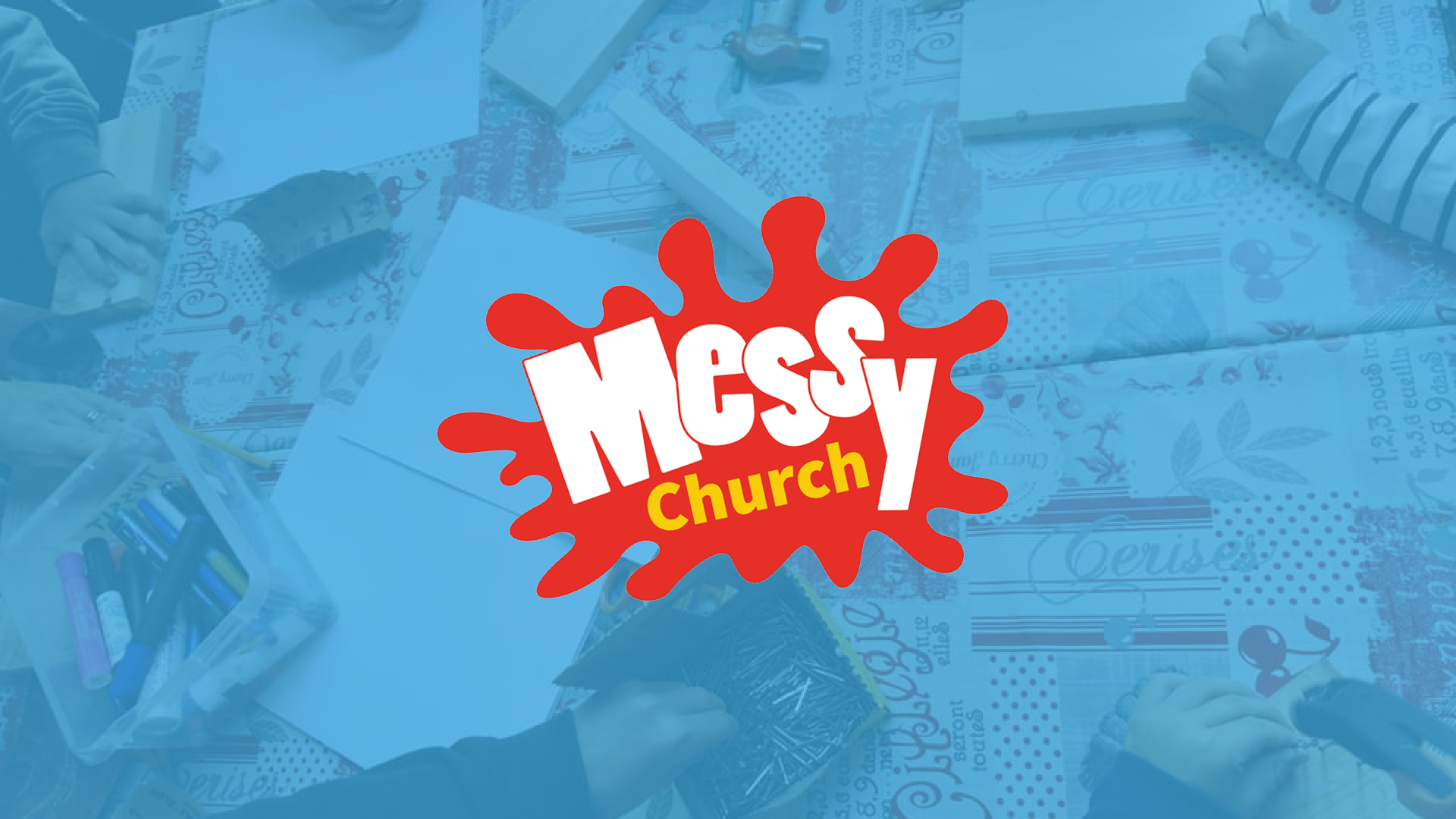 Kuvassa on Messy Church -logo.