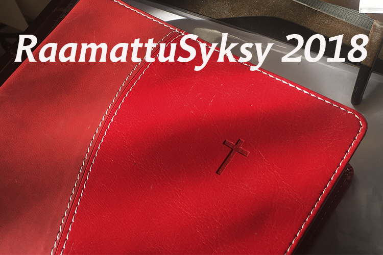 RaamattuSyksy 2018 Kauklahdessa RaamattuSyksy 2018 Kauklahdessa
