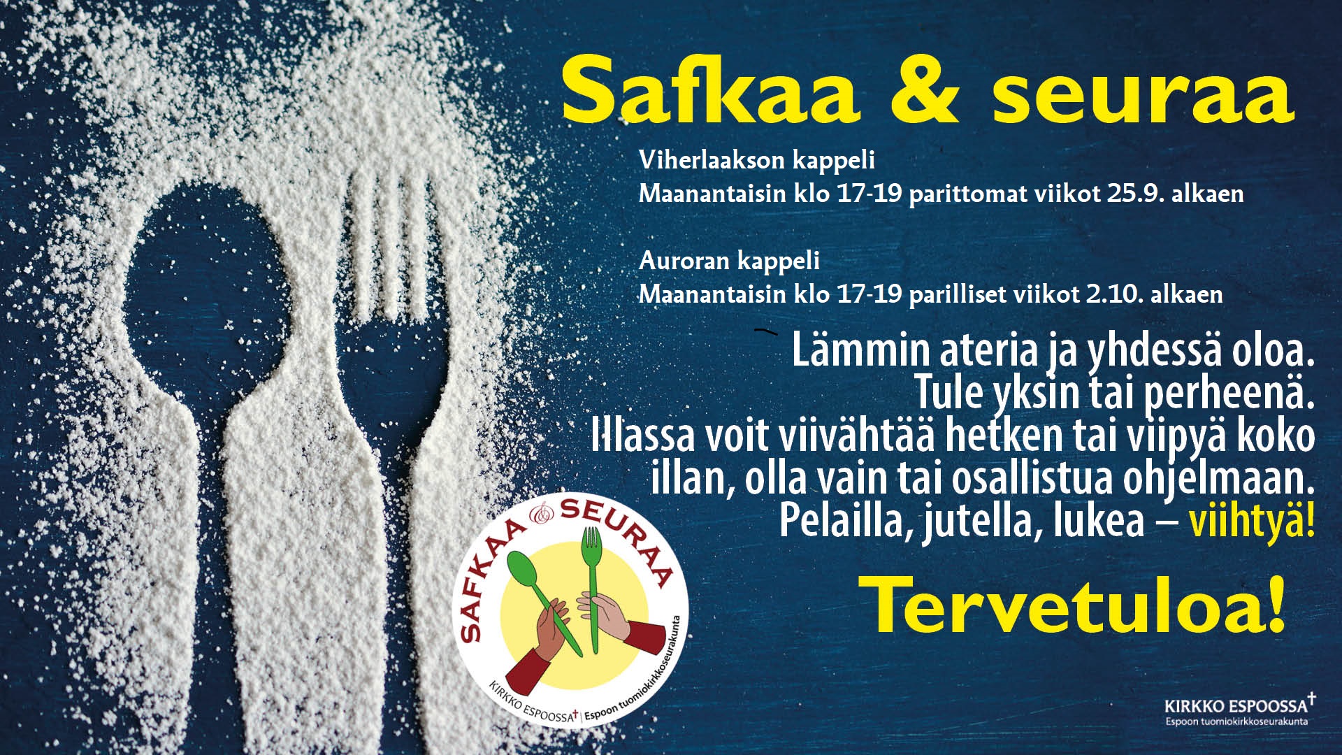 Safkaa ja seuraa -ilta
