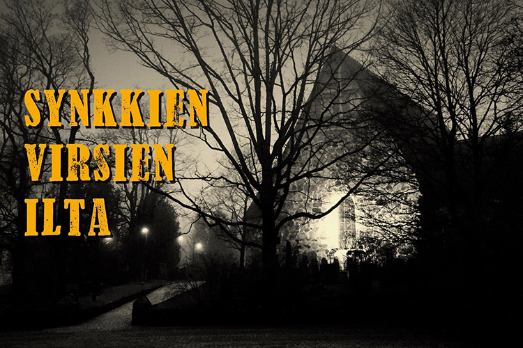 Synkkien virsien ilta - yhteislaulua kirkkovuoden loppumetreillä Synkkien virsien ilta - yhteislaulua kirkkovuoden loppumetreillä