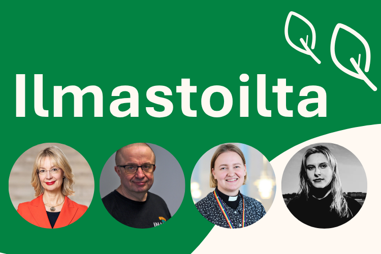 Ilmastoilta pidetään Espoonlahden kirkossa 22.9.2026.