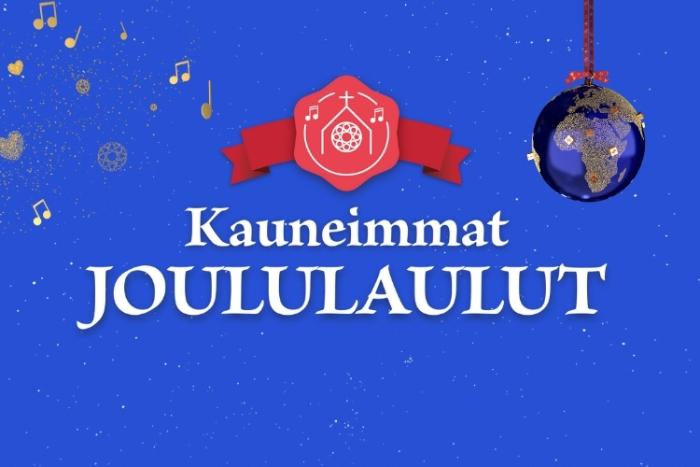 kuvassa teksti kauneimmat joululaulut