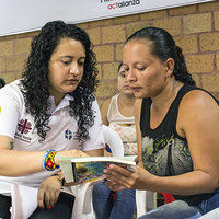 Luterilainen maailmanliitto kouluttaa ja tukee Kolumbiaan tulleita venezuelalaispakolaisia.