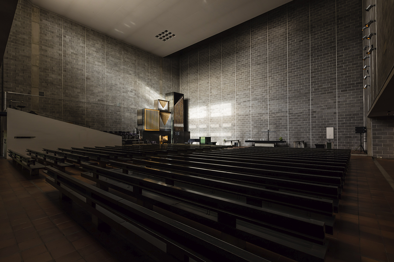Tapiolan kirkon kirkkosaliin ei remontissa tule juurikaan muutoksia. Kuva Jukka Granström