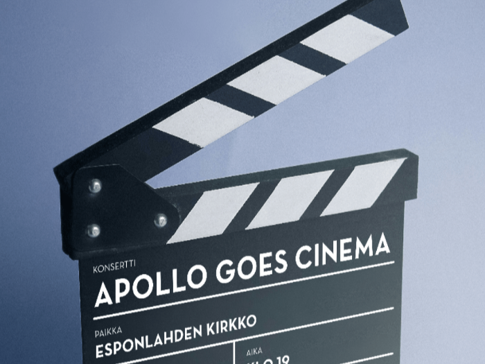 Apollo goes Cinema: elokuvamusiikkia Espoonlahden kirkossa