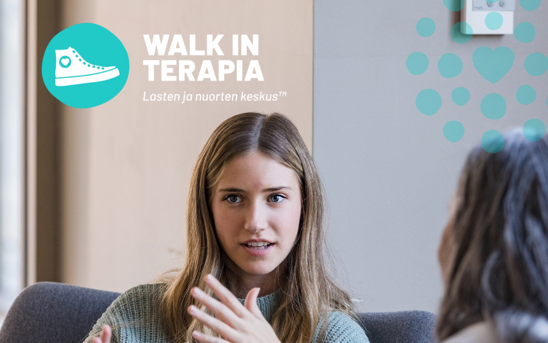 Walk in terapia - anonyymia ja maksutonta apua alle 29-vuotiaille