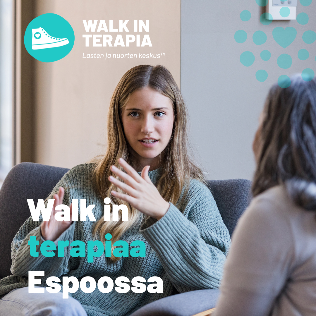 Walk in terapia - maksutonta apua vaikeaan hetkeen 