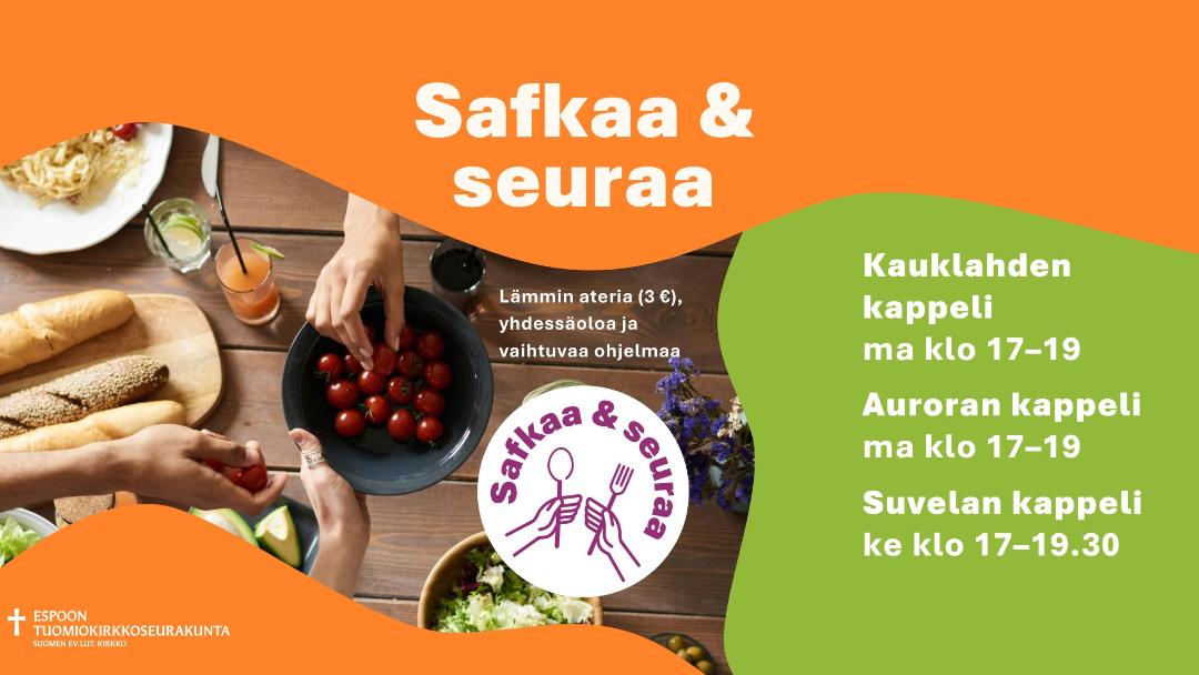 linkki safkaa ja seuraa tapahtumien tietoihin