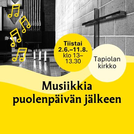 Musiikkia puolenpäivän jälkeen.